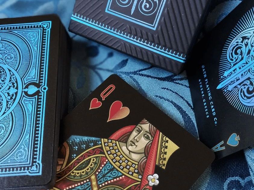 Oath Blue Prism by Oath Playing Cards (Lotrek)