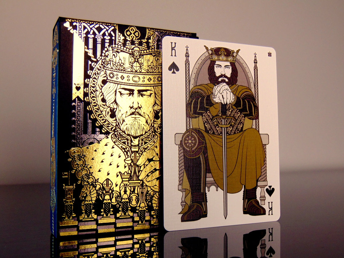 King's Game (Black) by Bona Fide Playing Cards