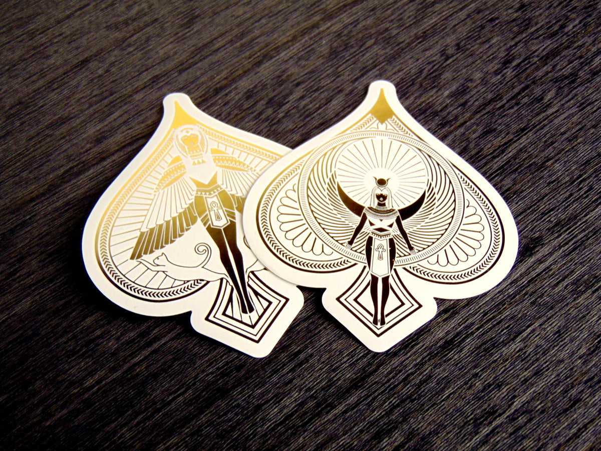 Anubis & Osiris Shadows Gilded Set by Steve Minty