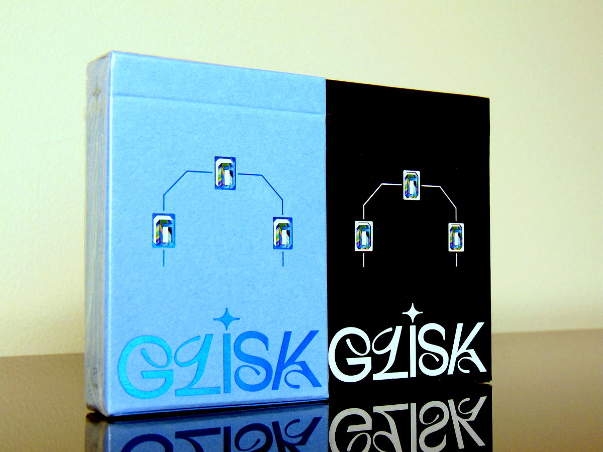 Glisk Playing Cards Set (Standard // Iridescent) by Dealersgrip