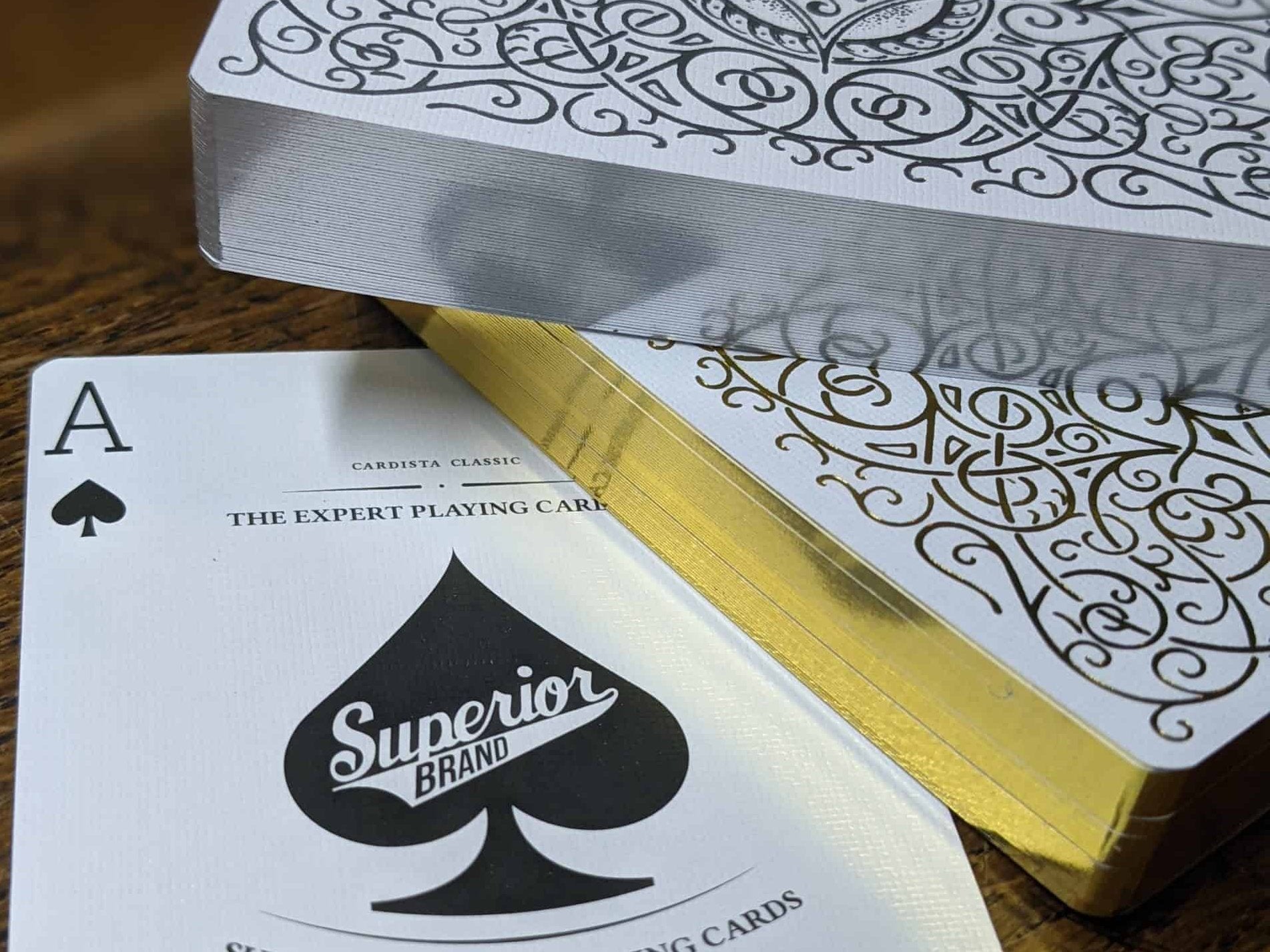 Cardista Superior Gilded Set by The Expert Playing Card Company